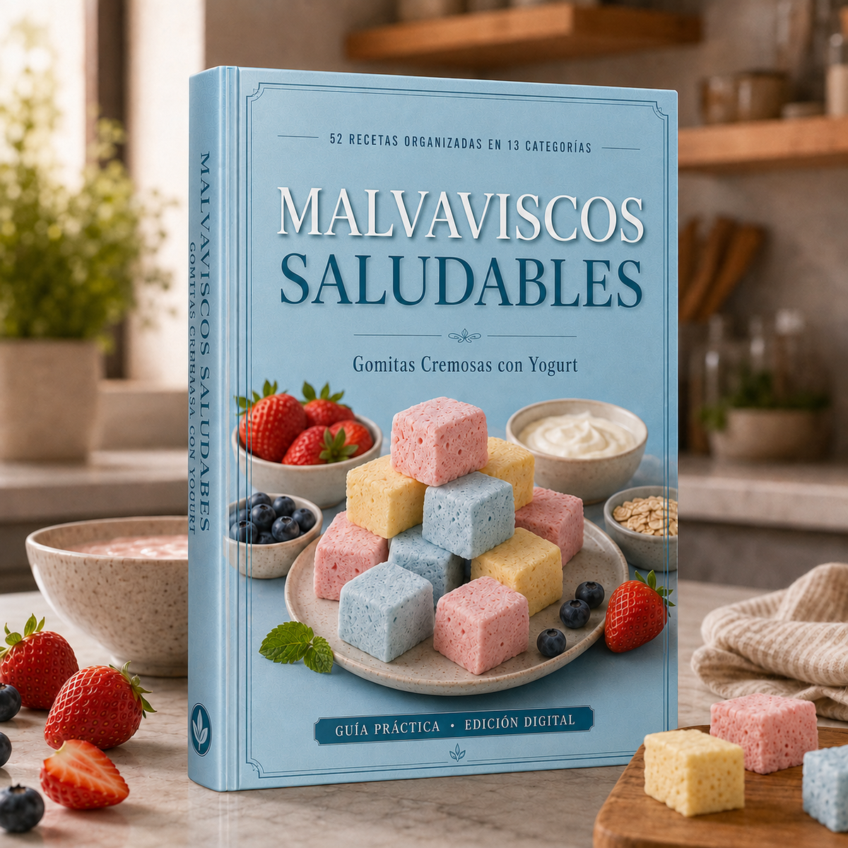 Malvaviscos Saludables: 50 Recetas de Bocaditos Cremosos con Yogurt